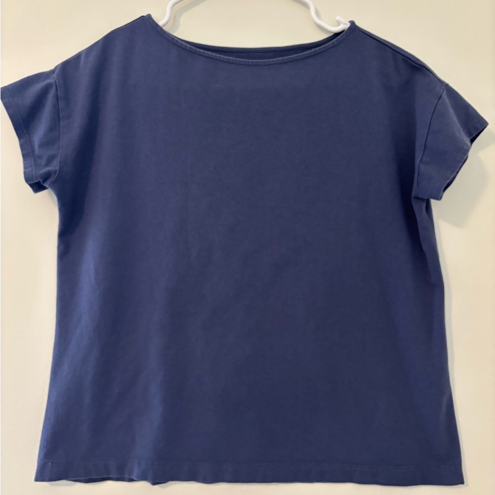 J. Jill Short Sleeve Tee in Plum